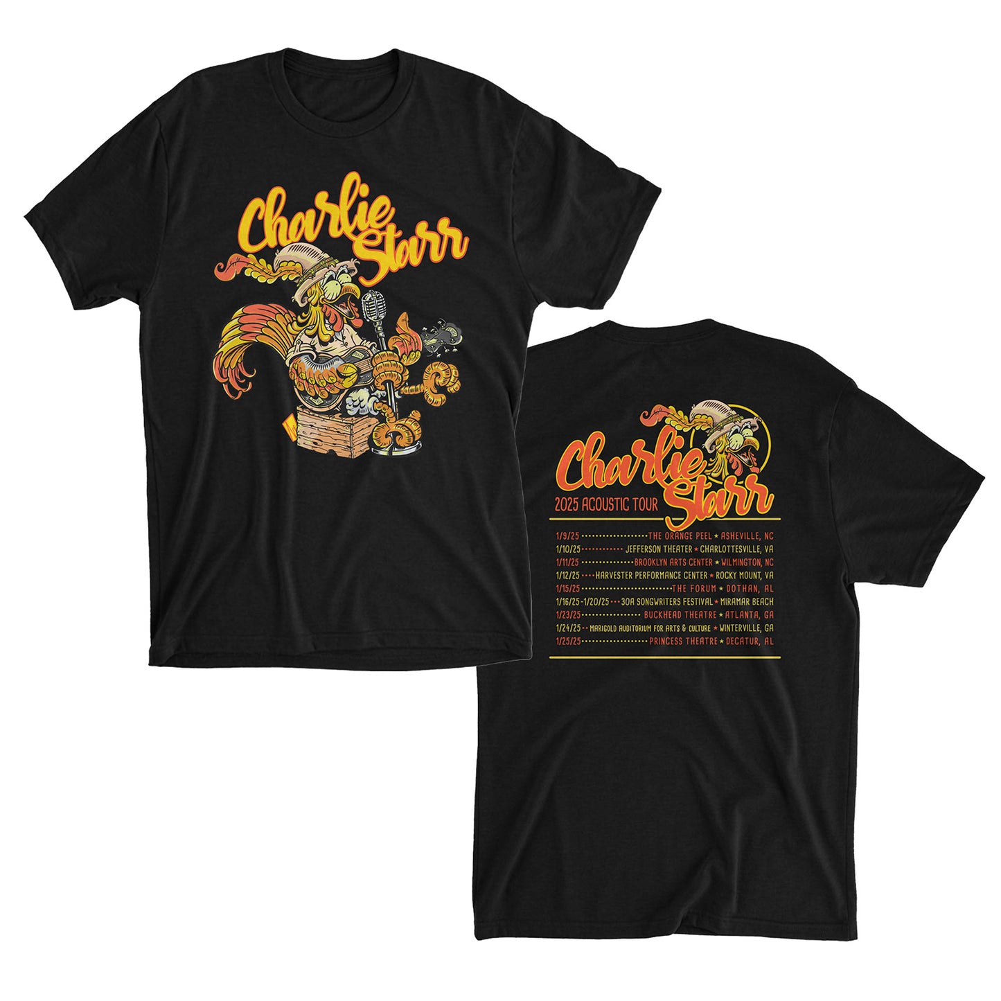 Charlie Starr Rooster Tour Tee