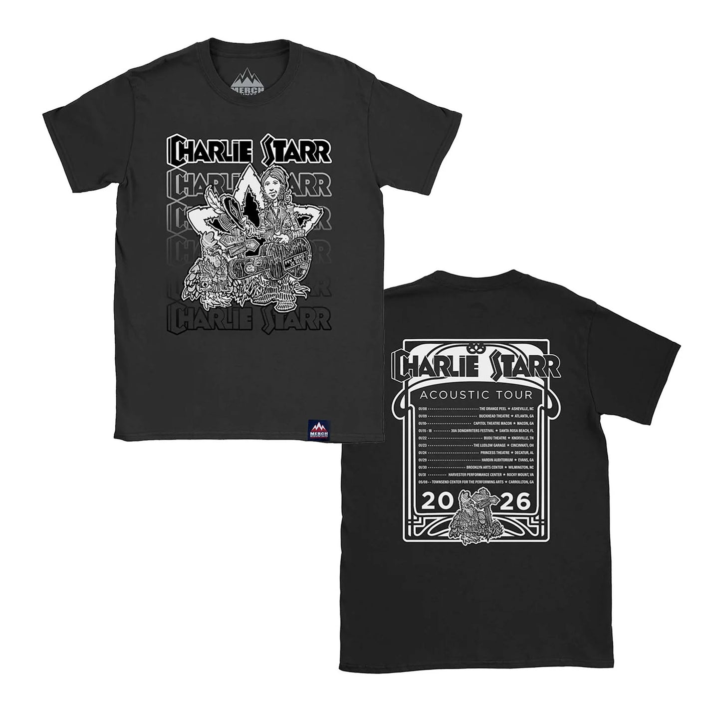 Charlie Starr 2026 Tour tee
